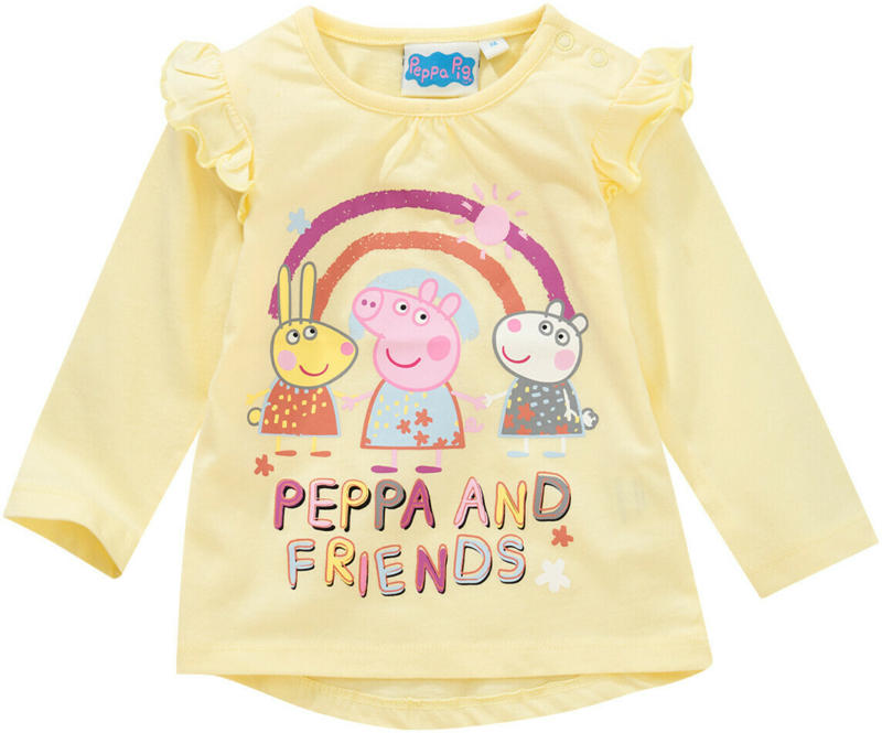 Peppa Pig Langarmshirt mit Rüschen (Nur online)
