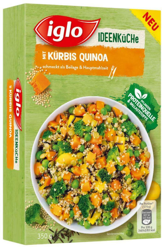 Iglo Ideenküche Kürbis Quinoa