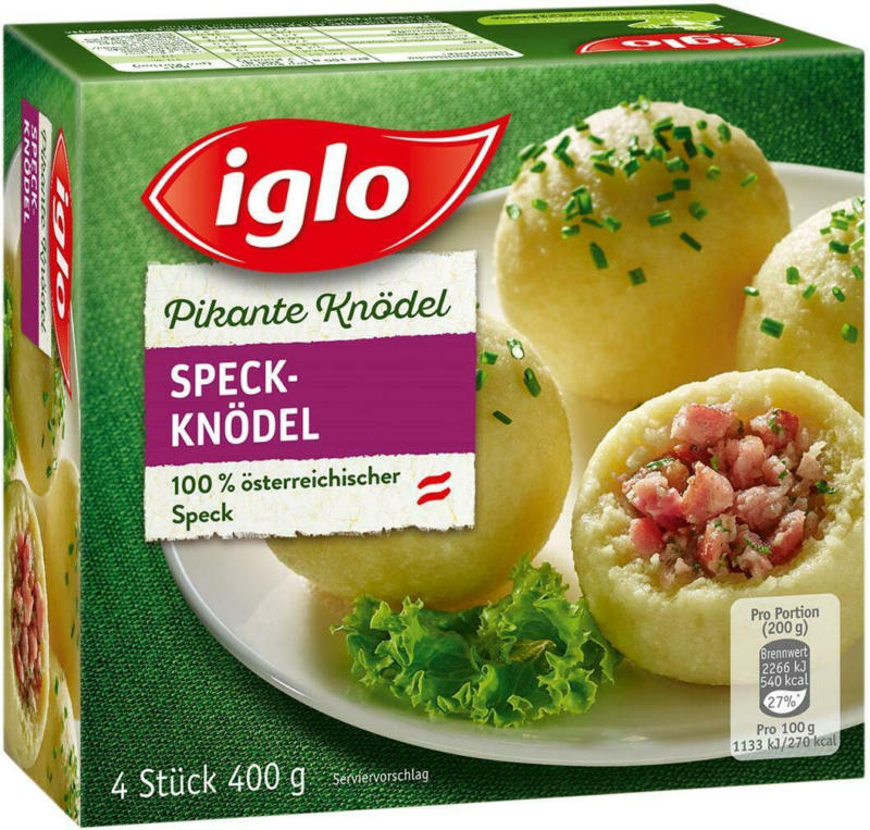 Iglo Speckknödel