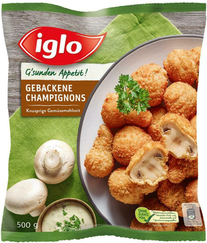 Iglo Gebackene Champignons