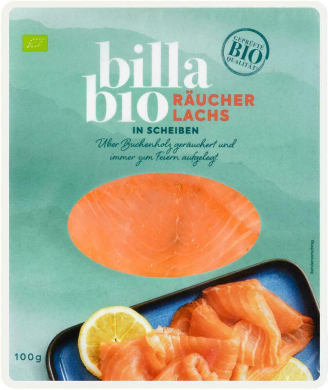 BILLA Bio Räucherlachs