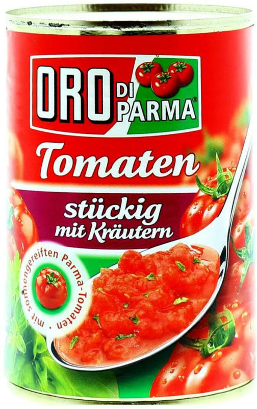 Oro di Parma Tomatenstücke mit Kräutern
