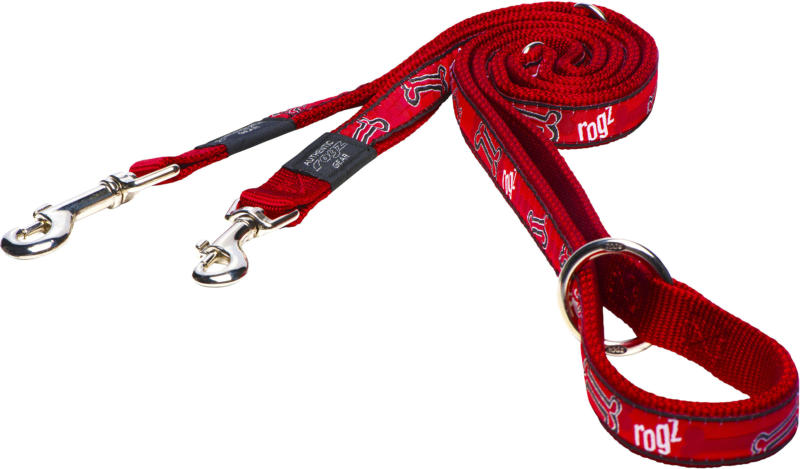 Rogz Leine Beach Bum L 180cm Red Bone