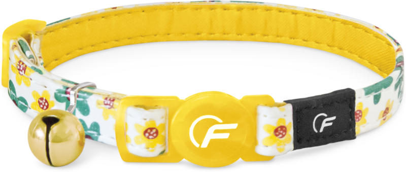 Freezack Cat Collar Gl. Flower Y 20-31cm