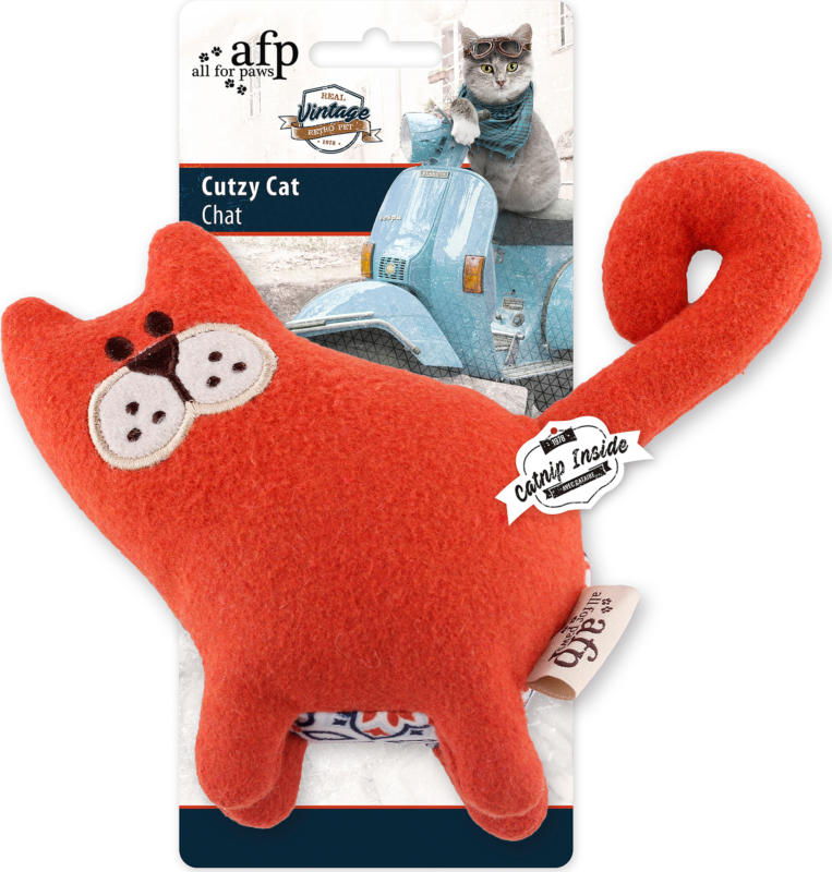 All for Paws AFP Katzenspielzeug Vintage Pet Best Friends