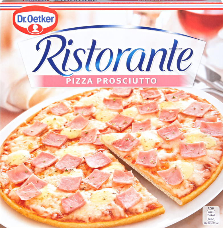 Dr. Oetker Ristorante Pizza, Prosciutto, 330 g