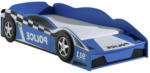 Möbelix Autobett Police Car 70x140 Blau mit Bettkasten