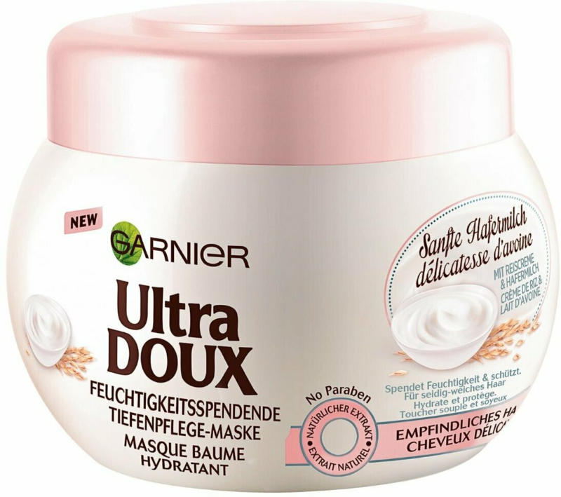 Garnier Ultra Doux Sanfte Hafermilch Tiefenpflege-Maske 300 ml -