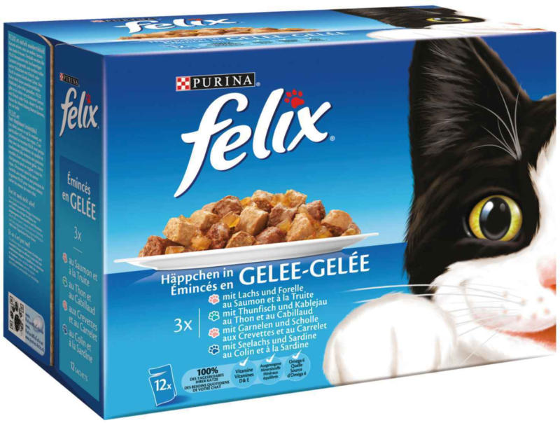 Felix Bocconcini in Gelée Pesce 12 x 100 g -