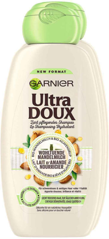 Garnier Ultra Doux shampoo Lenitivo al latte di mandorla 2 x 300 ml -
