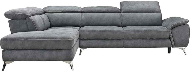 Polstergarnitur Kian OTM-2 mit Relaxfunktion grau -