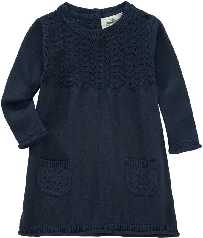Baby Strickkleid mit Ajourmuster (Nur online)