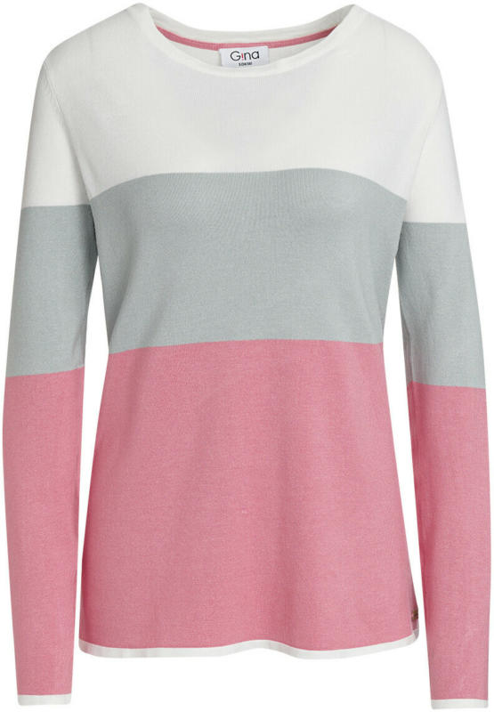 Damen Strickpullover mit Blockstreifen (Nur online)