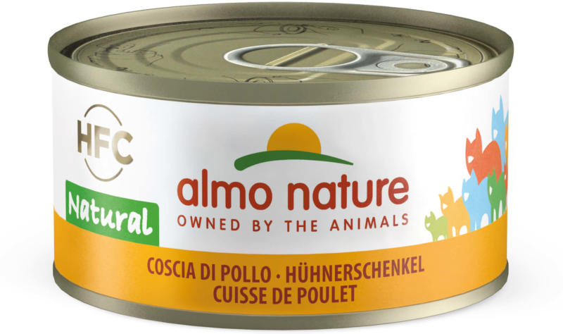 Almo Nature Chat Cuisse de Poulet 24x70g