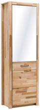 Möbelix Garderobenschrank Fenja Buche mit Spiegel B: 66 cm