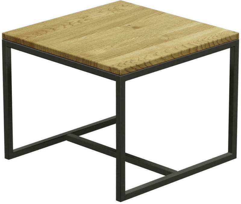 Couchtisch in Holz 50/50/40 cm