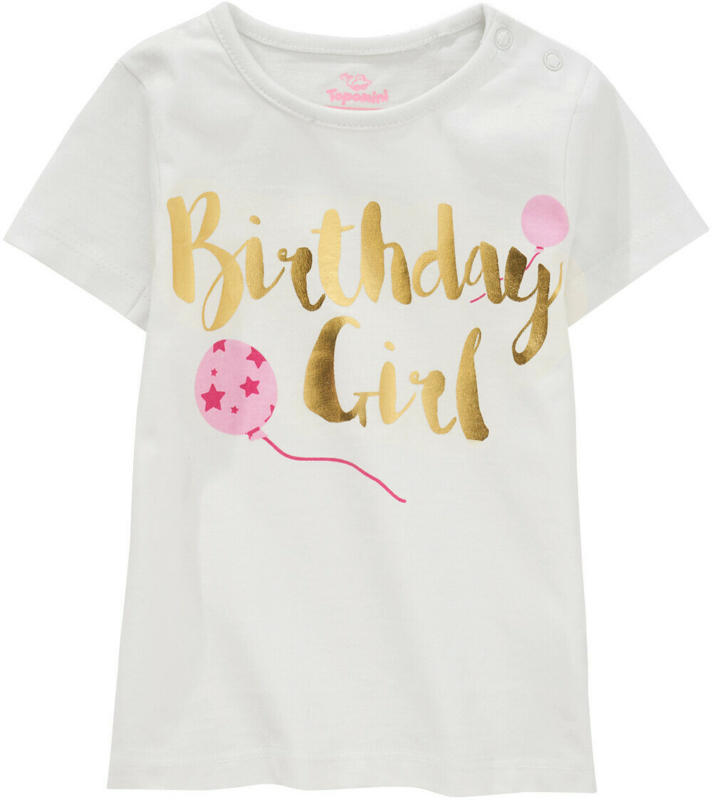 Baby T-Shirt mit glänzendem Print (Nur online)
