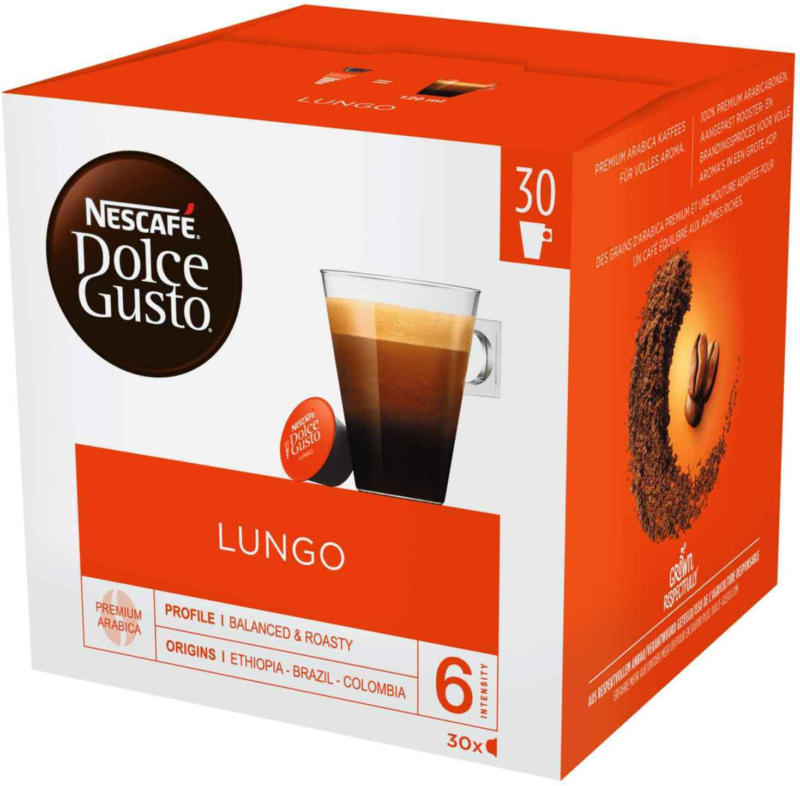 Nescafe Dolce Gusto Lungo 30 capsules -