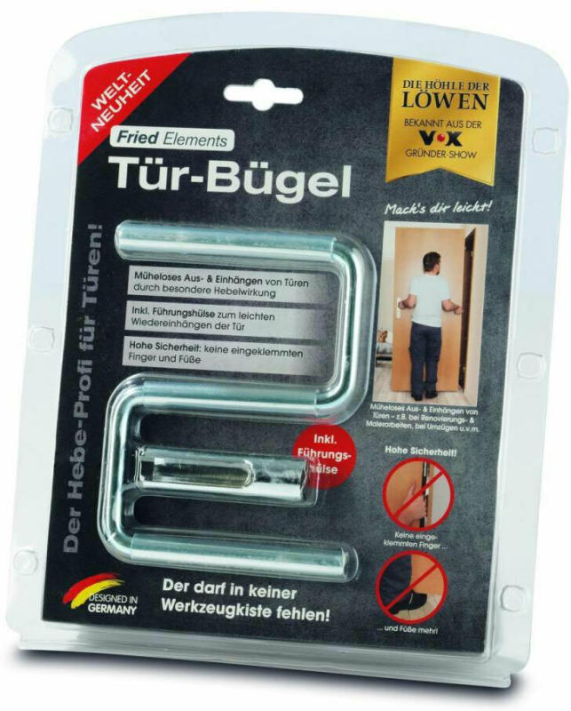 Tür-Hebe-Bügel „Fried Elements“, 2 tlg. aus „Die Höhle der Löwen“