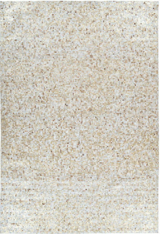 Lederteppich „Finish 100“, beige/gold 200x290 cm