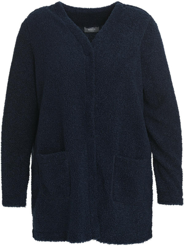Damen Sweatjacke aus Teddyplüsch (Nur online)