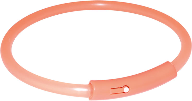 Safer Life Flash Light collier orange 50cm