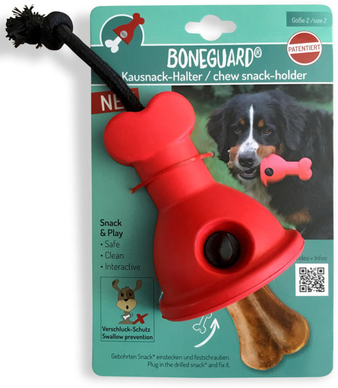 Boneguard Kausnackhalter Verschluck-Schutz für Hunde Gr.3 13x16cm