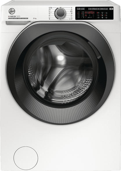 HOOVER HWQ58AMBS/1-S H-WASH 500 Waschmaschine (8 kg, 1500 U/Min., A+++)
