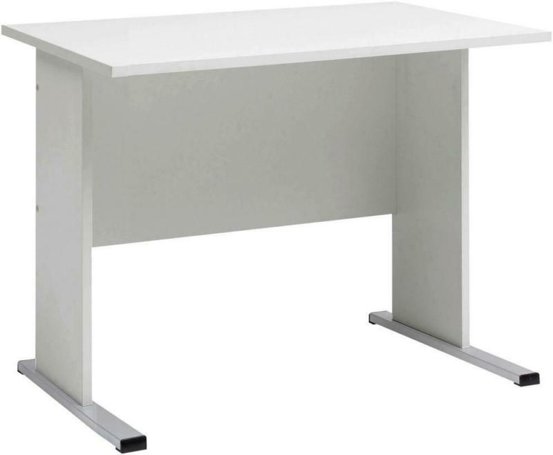 Schreibtisch B 90cm H 74,2cm Serie 200, Lichtgrau