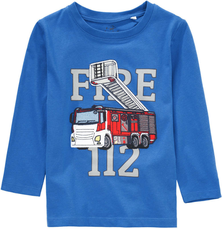 Jungen Langarmshirt mit Feuerwehr-Motiv (Nur online)