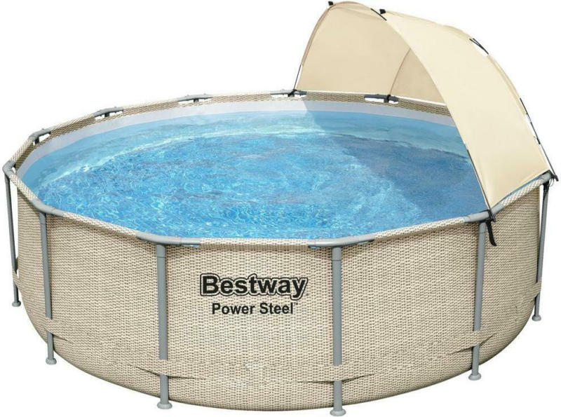 Swimming Pool Power Steel Ø 396 X H 107 cm