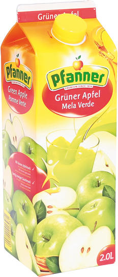 Grüner Apfelsaft - Pfanner