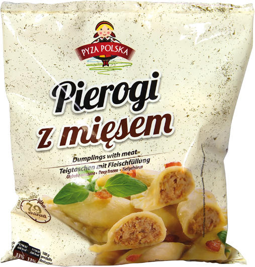 Teigtaschen mit 40% Fleischfüllung