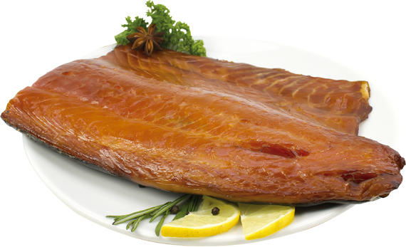 Lachsfilet (Salmo salar) kaltgeräuchert /lose