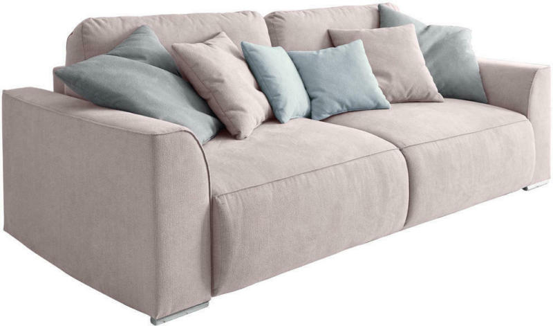 Schlafsofa in Textil, Holzwerkstoff Pink