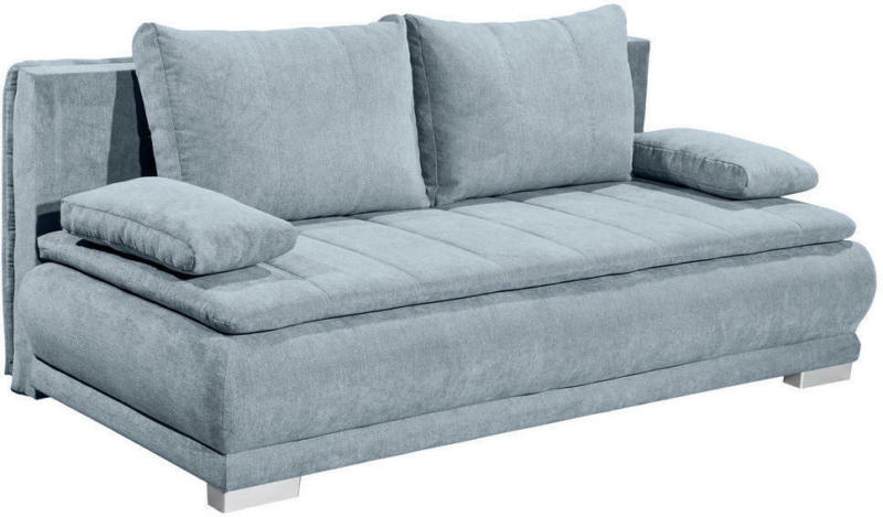 Schlafsofa in Textil, Holzwerkstoff Blau