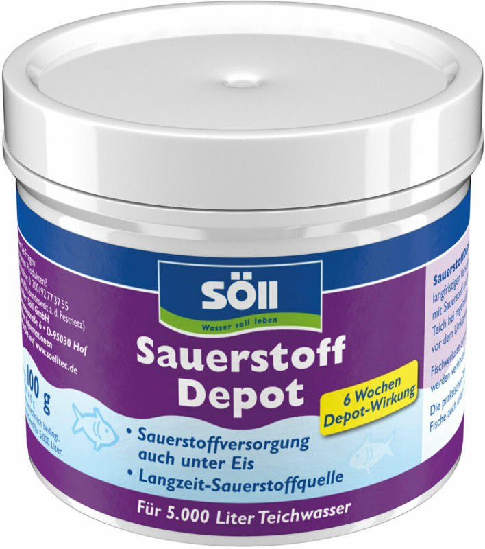 Sauerstoff-Depot, 10 Tabs