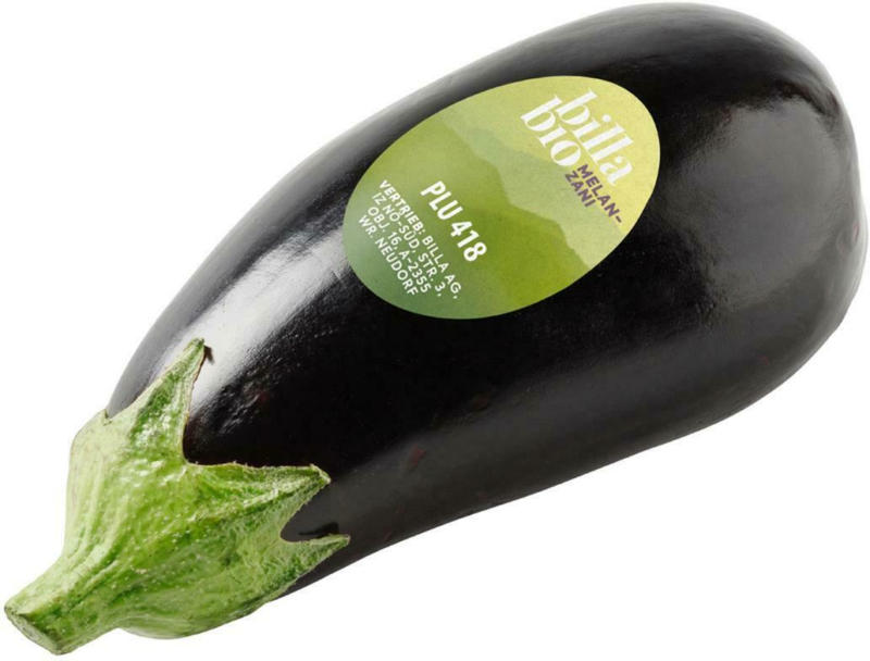 BILLA Bio Melanzani aus Spanien