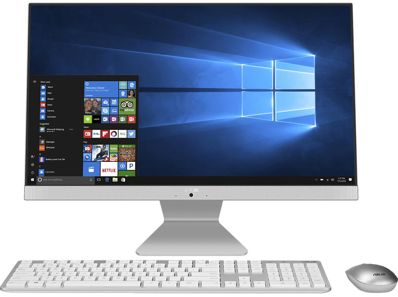 All-in-One PC Vivo AiO 24 V241EAK-WA111T, i5-1135G7, 16GB RAM, 512GB SSD, 23.8 Zoll FHD, Weiß