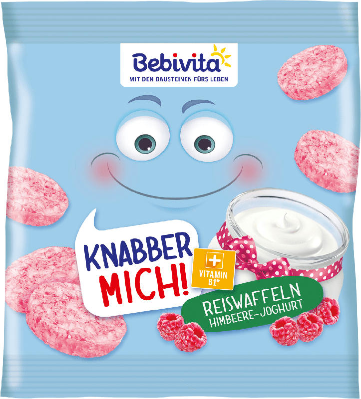 Bebivita Reiswaffeln Himbeer & Joghurt ab 1Jahr