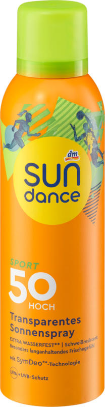 SUNDANCE Sonnenspray Sport transparent LSF 50