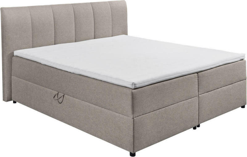 Boxspringbett 180/200 cm in Schlammfarben
