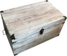Contenitore BAHIA 56x34x30cm legno naturale