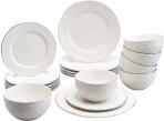 Set stoviglie MENA 18 pezzi 6 persone porcellana
