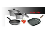 Kochset STUDENT Aluminium grau