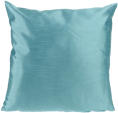 Coussin BYZANCE 40x40cm turquoise uni