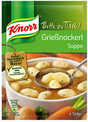 Knorr Bitte zu Tisch Suppen
