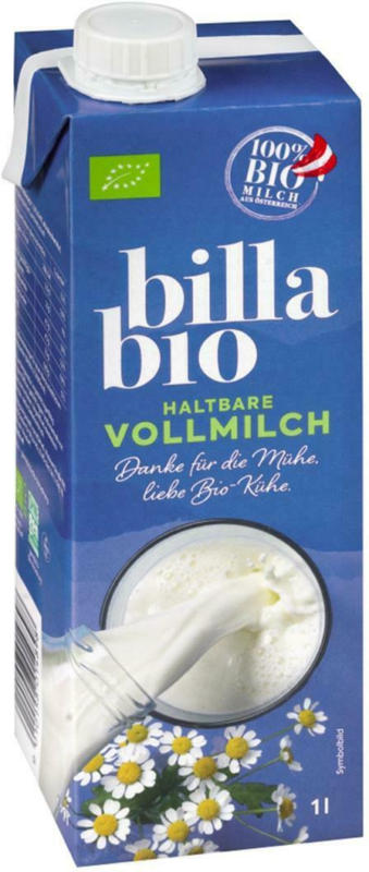 BILLA Bio Haltbarmilch 3.5%