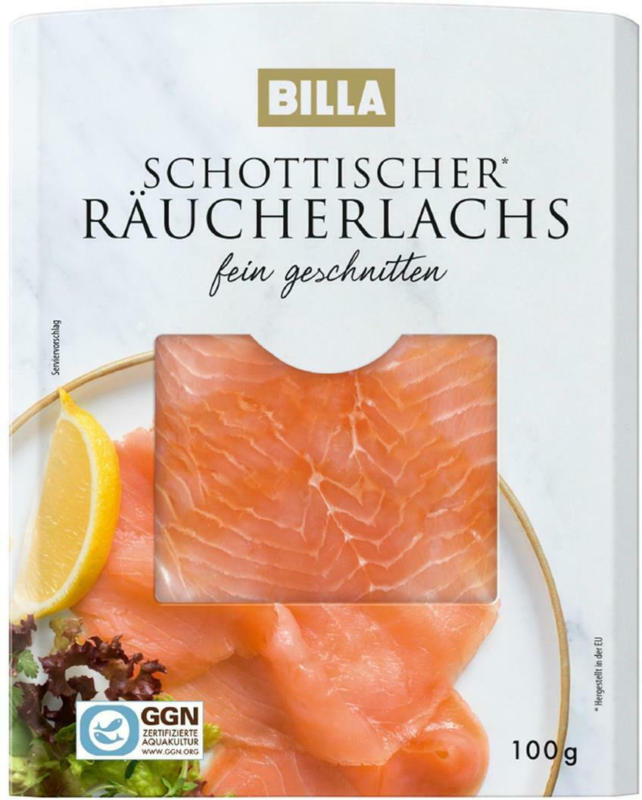 BILLA Schottischer Räucherlachs