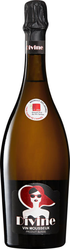 Divine Vin mousseux Suisse extra dry, Suisse, 75 cl